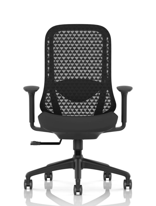 Mesh Office Chair Black Prism Ergonomic Office Chair OP000378 - enlarged view