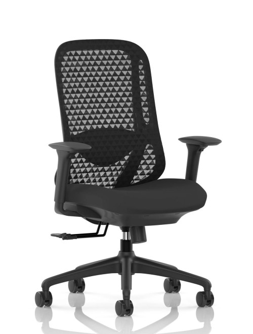 Mesh Office Chair Black Prism Ergonomic Office Chair OP000378 - enlarged view