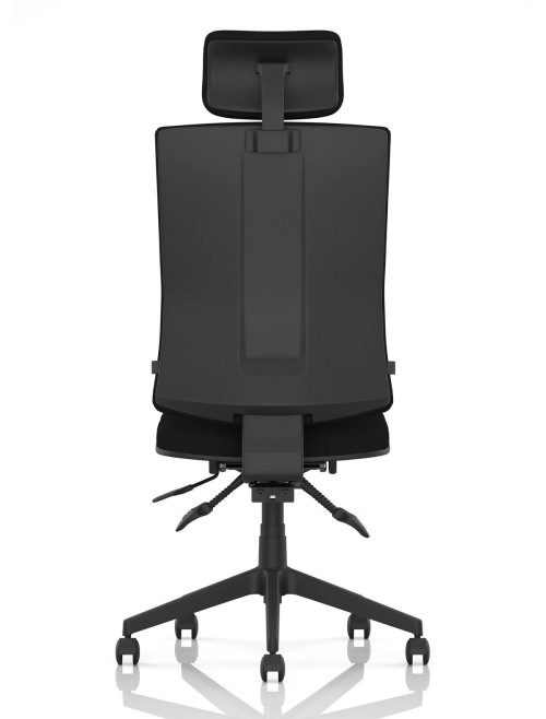 Office Chairs Orlena Black Task Operator Chair OP000382 - enlarged view