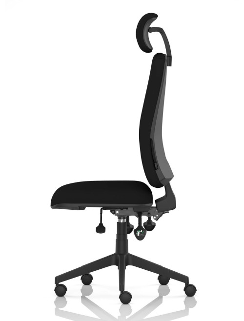 Office Chairs Orlena Black Task Operator Chair OP000382 - enlarged view