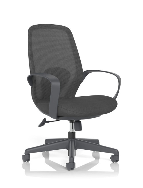 Mesh Office Chair Black Ariel Task Operator Chair OP000356 - enlarged view