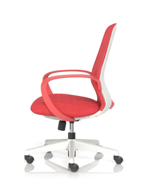 Mesh Office Chair Red Ariel Task Operator Chair OP000359 - enlarged view