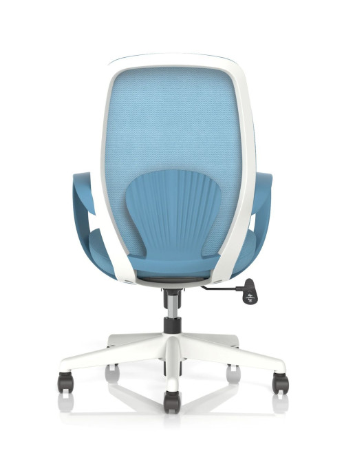 Mesh Office Chair Blue Ariel Task Operator Chair OP000357 - enlarged view