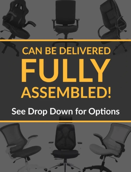 Heavy Duty Isla 27 Stone Bariatric Office Chair Black ISL300T1-K - enlarged view