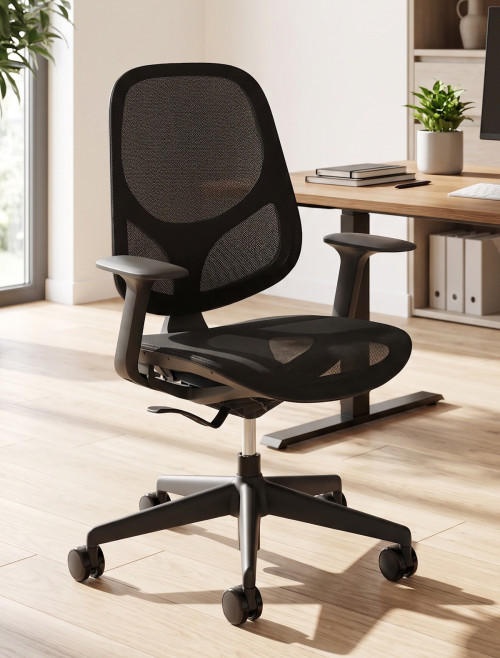 Mesh Office Chair Black Tutti Task Operator Chair OP000360