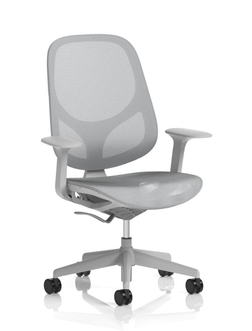 Mesh Office Chair Grey Tutti Task Operator Chair OP000363 - enlarged view