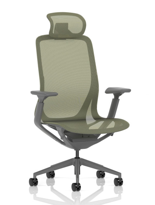 Mesh Office Chair Lumo Verge Green Task Operator Chair EX000271 - enlarged view