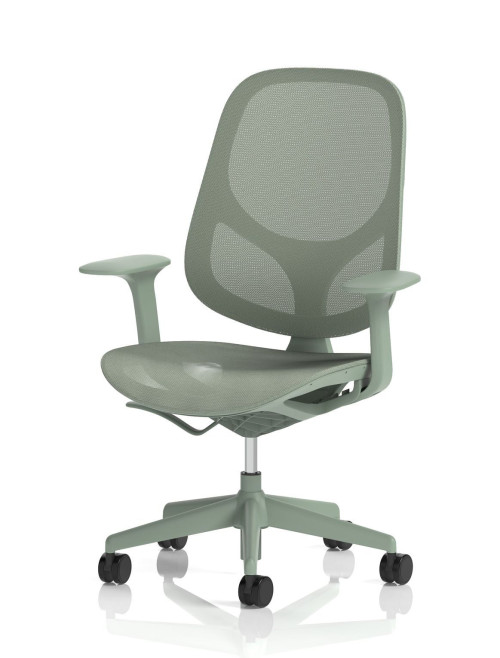 Mesh Office Chair Mint Green Tutti Task Operator Chair OP000364 - enlarged view