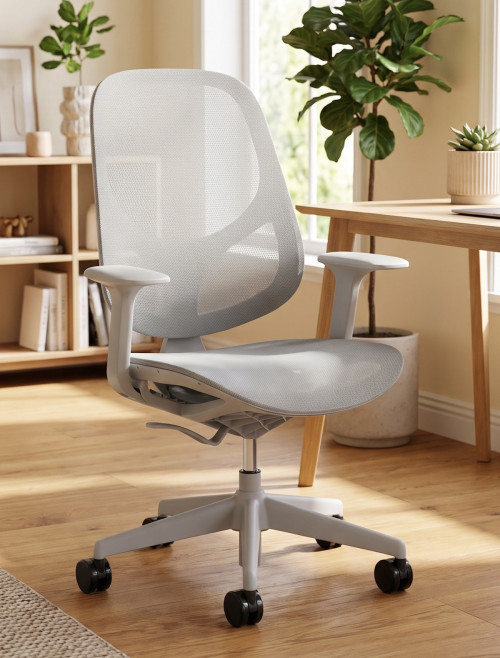 Mesh Office Chair Grey Tutti Task Operator Chair OP000363
