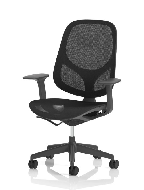 Mesh Office Chair Black Tutti Task Operator Chair OP000360 - enlarged view