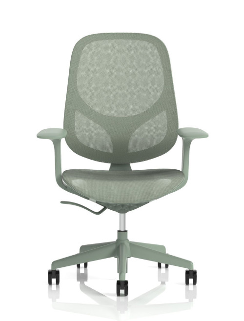 Mesh Office Chair Mint Green Tutti Task Operator Chair OP000364 - enlarged view