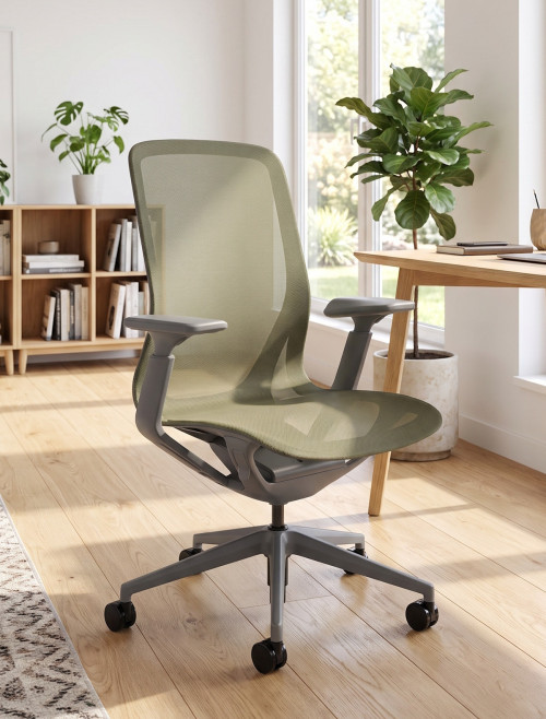 Mesh Office Chair Lumo Verge Green Task Operator Chair EX000271