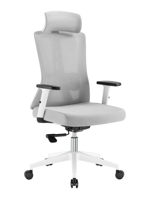 Mesh Office Chair Oxford Plus Grey Office Chair CH-OXFP-GRY - enlarged view