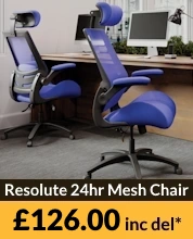 Resolute Blue 24 Hour Office Chair