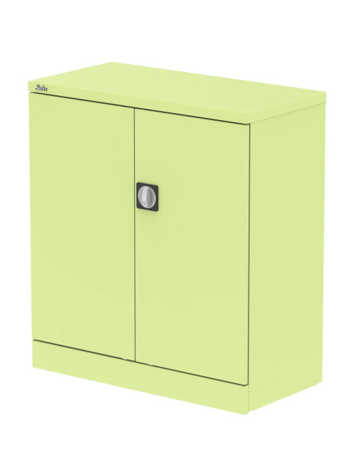 Office Storage Qube 2 Door Metal Office Cupboard Chlorophyll 1020mm QC1CHL - enlarged view