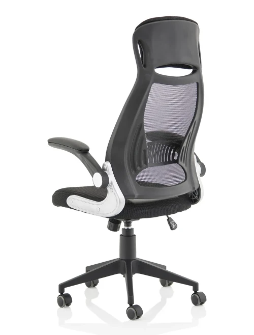 Mesh Office Chair Black Saturn High Back Executive Chair EX000241 - enlarged view