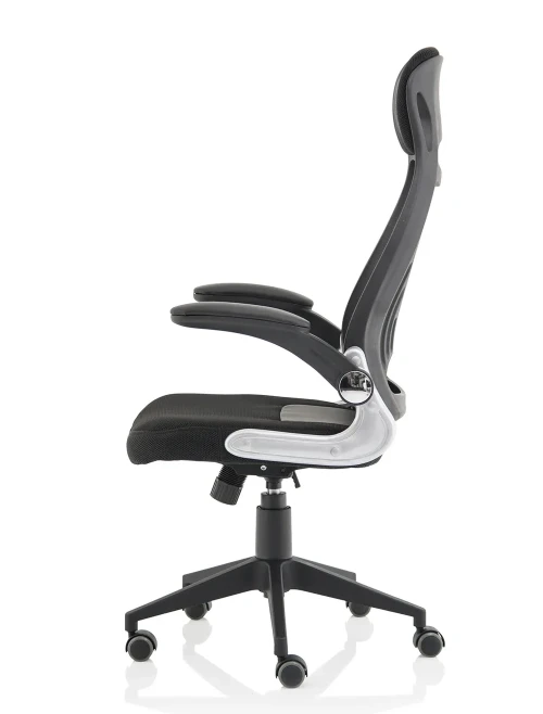 Mesh Office Chair Black Saturn High Back Executive Chair EX000241 - enlarged view