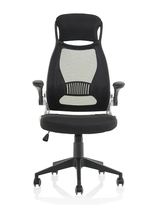 Mesh Office Chair Black Saturn High Back Executive Chair EX000241 - enlarged view