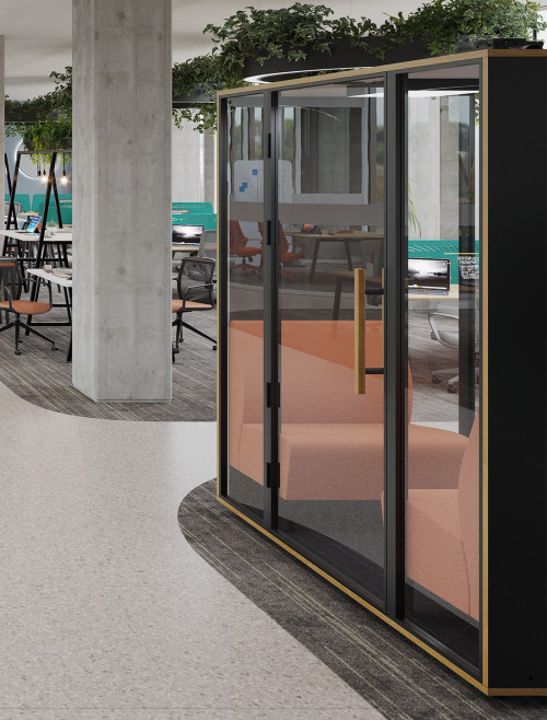 Office Booth Retreat Duo Two Person Acoustic Booth RBX-2 - enlarged view