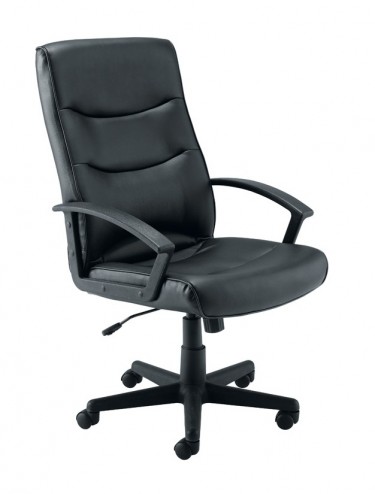 Office Chairs - TC Canasta II Black Office Chair CH0768