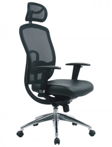 Mesh Office Chair Black Liberty High Back Executive Chair 80HBSY/AHR by Eliza Tinsley